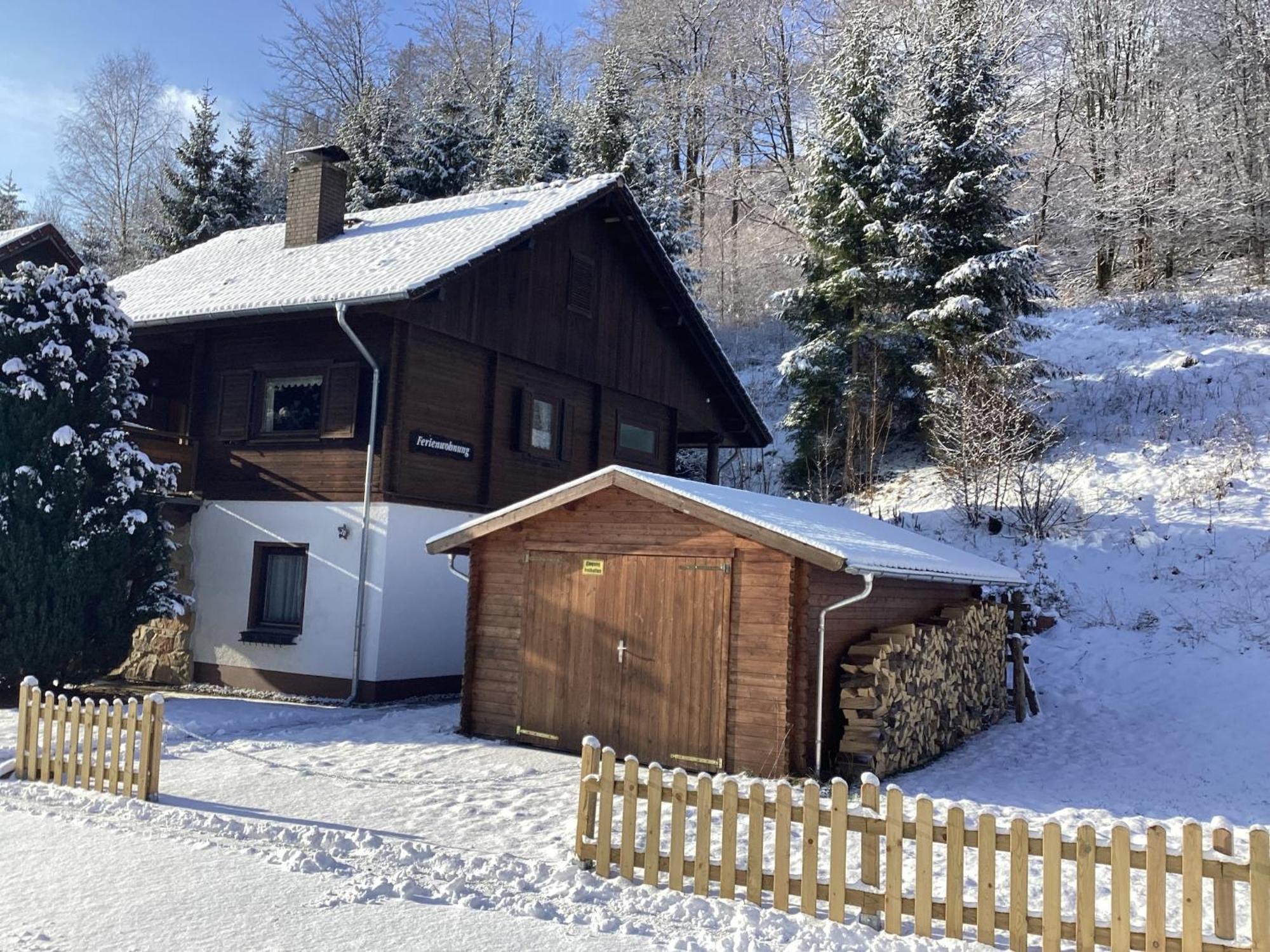 Detached Holiday Residence In The Wonderfully Beautiful Harz Kamschlacken Luaran gambar