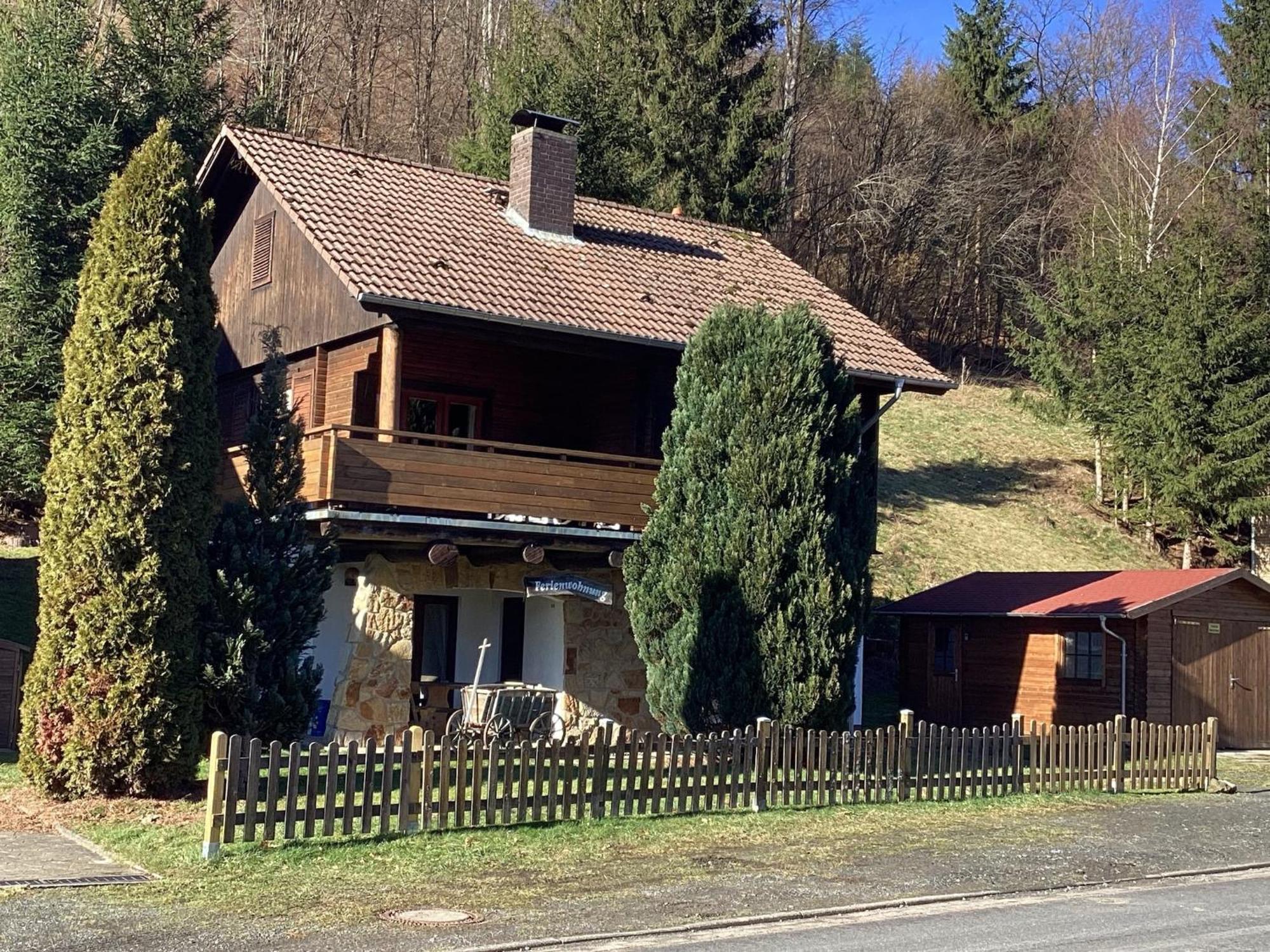 Detached Holiday Residence In The Wonderfully Beautiful Harz Kamschlacken Luaran gambar