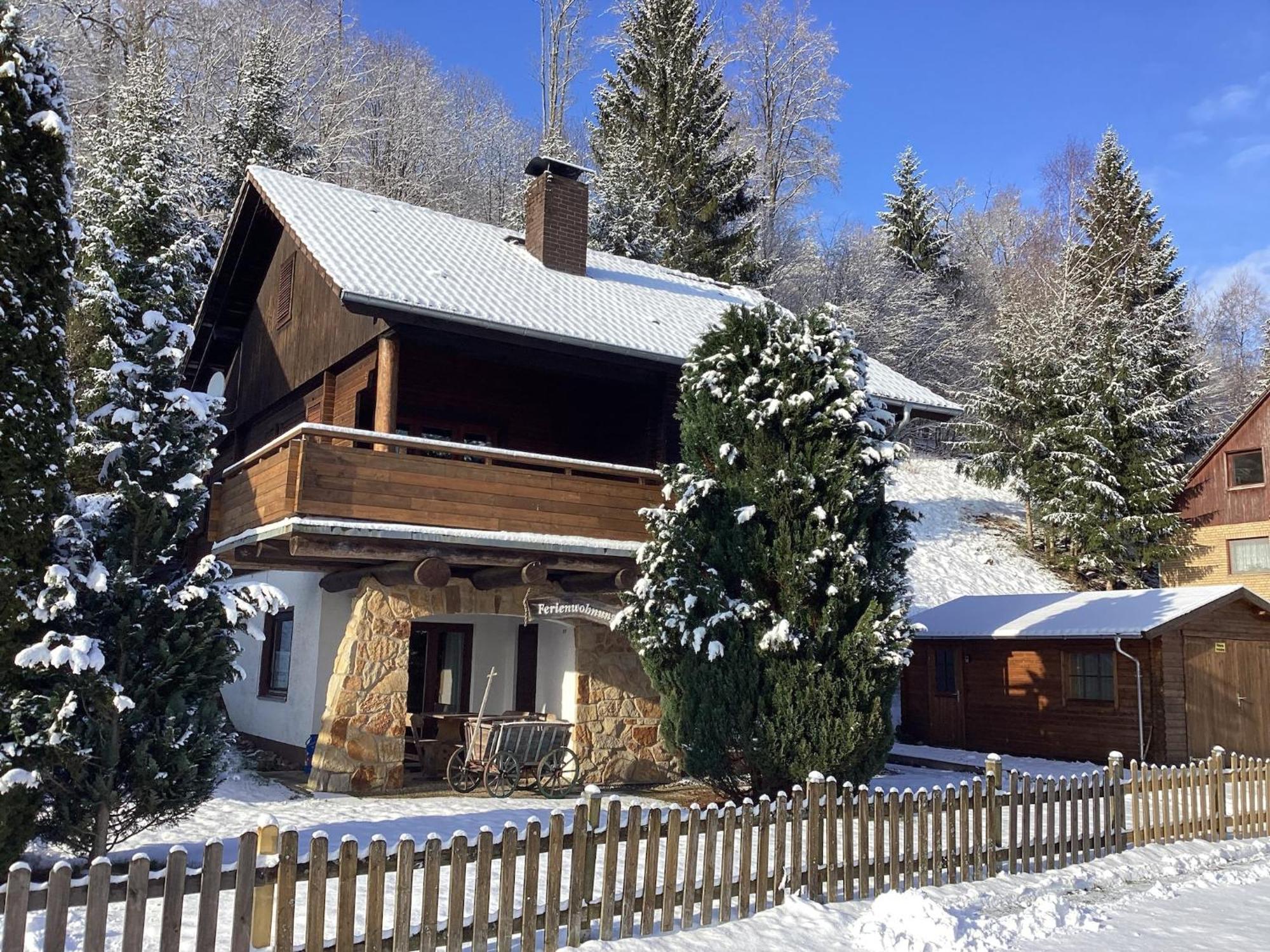 Detached Holiday Residence In The Wonderfully Beautiful Harz Kamschlacken Luaran gambar